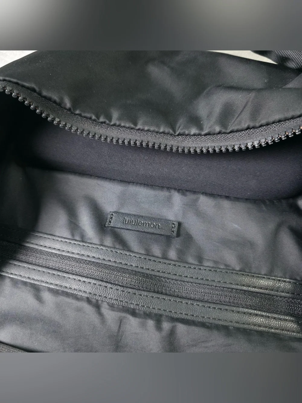 Lululemon Daily Multi-Pocket Canvas Backpack Black Laptop Bag EUC